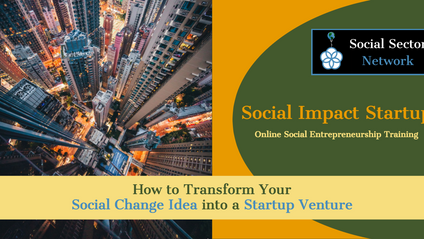 Product image for Social Impact Startup