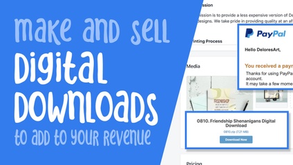 Product image for Make and Sell Digital Downloads