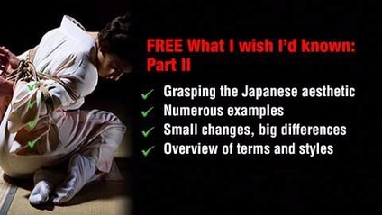 Product image for FREE: What I wish I'd known about aesthetics when I started shibari: Part II