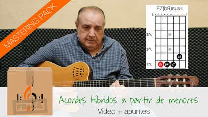Product image for MASTERING SLASH CHORDS: HÍBRIDOS A PARTIR DE MENORES