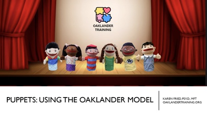 Product image for Puppets: Using the Oaklander Model