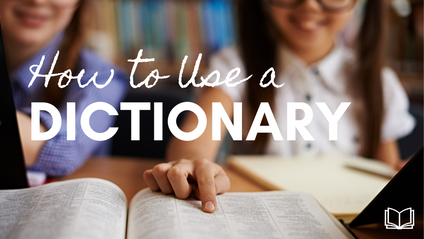 Product image for How to Use a Dictionary