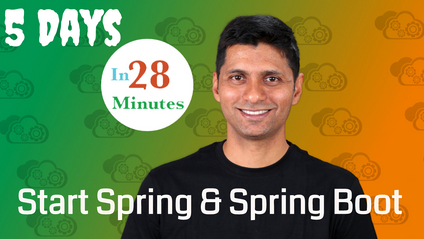 Product image for 5 Day Learning Challenge - Learn Spring and Spring Boot