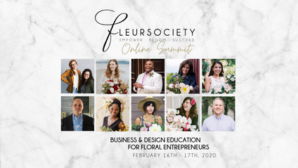 Product image for Fleursociety Online Summit for Floral Designers WINTER 2020 - REPLAYS
