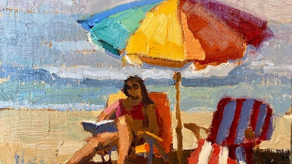 Product image for Beach Babe - Pause & Paint Along Video