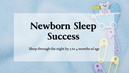 Product image for Newborn Sleep Success