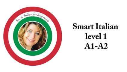 Product image for Smart Italian for busy people - for English speakers - full course A1-A2