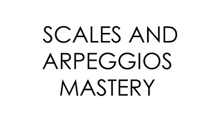 Product image for Technical Scales & Arpeggios Mastery