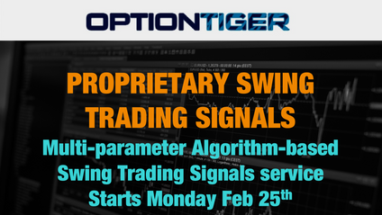 Product image for Proprietary Swing Trading Signals Service