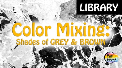 Product image for LIBRARY: Color Mixing - Shades of Grey & Brown