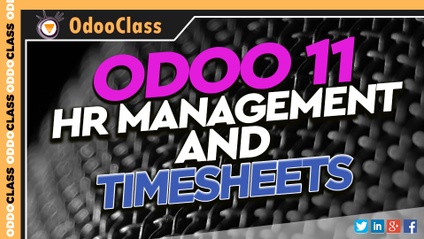 Product image for Odoo 11 HR Management & Timesheets