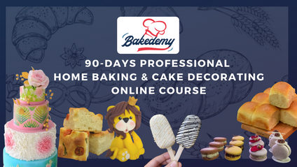 Product image for 90 Days Professional Home Baking & Cake Decorating Course