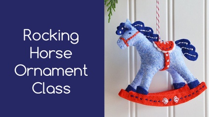 Product image for Rocking Horse Ornament Class