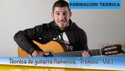 Product image for Técnica de guitarra flamenca. "Trémolo" Vol.1