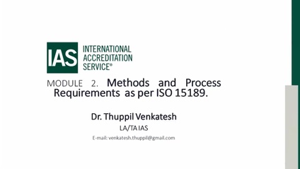 Product image for ISO 15189 Module 02 - Method and Processes requirements