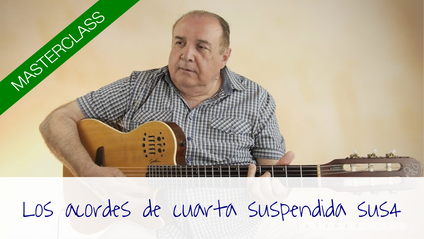 Product image for Masterclass "Los acordes de cuarta suspendida (sus4)"
