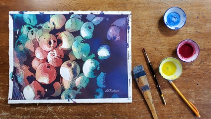 Product image for Pouring Colorful Watercolors: Crabapples