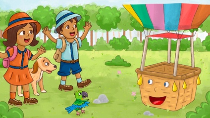 Product image for Adventures in the Amazon Rainforest (Thematic Unit Resources) - Beginner Spanish level