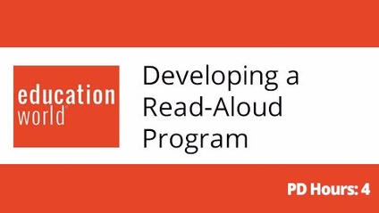 Product image for Developing a Read - Aloud Program