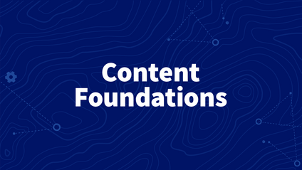 Product image for Content Foundations