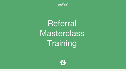 Product image for Referral Masterclass