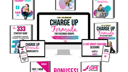 Product image for 5 Day Charge Up Formula for Facebook Groups