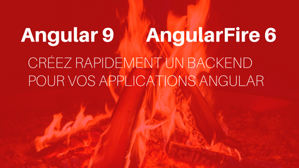 Product image for Angular 9, AngularFire 6 et Angular Material 9 par la pratique