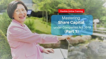 Product image for (English) Mastering Share Capital under CA2016 - Significant Changes by Mah Li Chen (MAICSA Chartered Secretary)