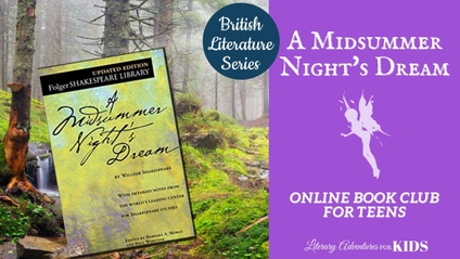 Product image for A Midsummer Night's Dream Online Book Club for Teens ~ British Classic Literature Series