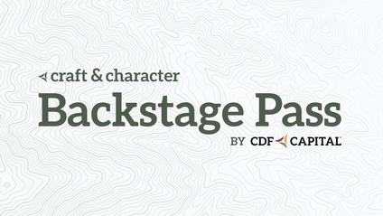 Product image for Backstage Pass: Craft & Character