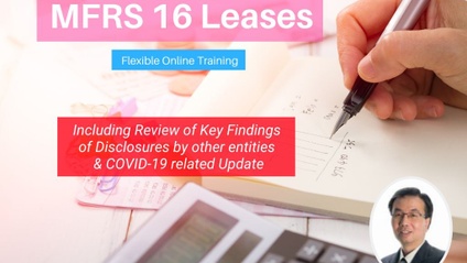 Product image for (English) MFRS 16 Leases by Ng Kean Kok (Chartered Accountant)