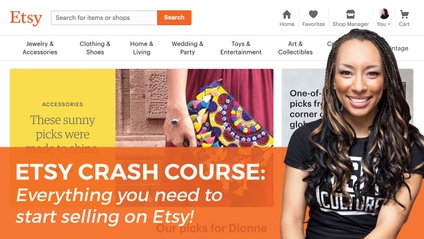 Product image for The Etsy Crash Course