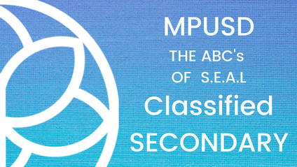 Product image for MPUSD - SECONDARY CLASSIFIED --  Strengthening S.E.A.L. To Boost The ABCs