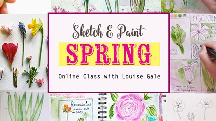 Product image for Nature Journal: Sketch and Paint Spring