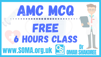 Product image for AMC MCQ 6 HOURS BOOSTER COURSE (FREE EID ALFITR GIFT)