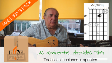 Product image for MASTERING LAS DOMINANTES ALTERADAS 7(b9)
