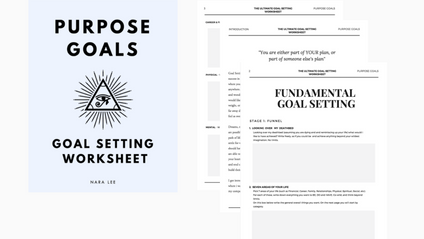 Product image for Goal Setting Planner 2021