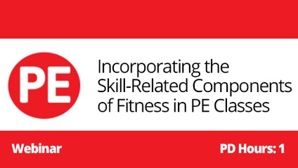 Product image for Incorporating the Skill-Related Components of Fitness in PE