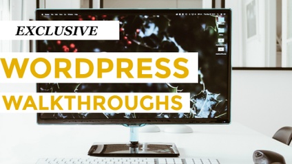 Product image for WordPress Walkthroughs