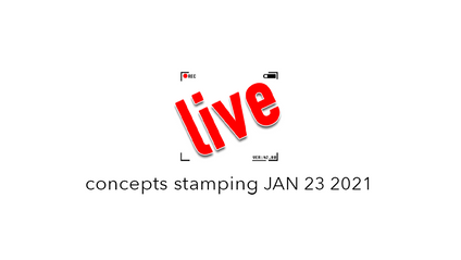 Product image for "Concepts Stamping" LIVE WORKSHOP No.3