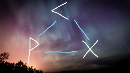 Product image for ELDER FUTHARK Class #3 Runes KEN - GIFU - WYNJA