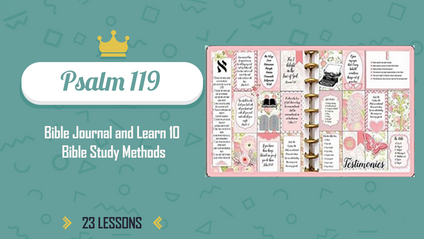 Product image for Psalm 119 Bible Journaling
