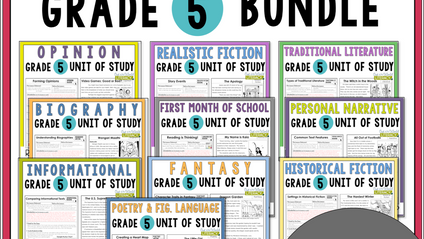Product image for Units of Study: Grade 5