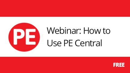 Product image for How to Use PE Central's Website & Resources (free)