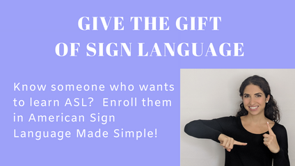 Product image for GIFT: American Sign Language Made Simple