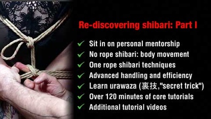 Product image for Re-discovering shibari: Part I