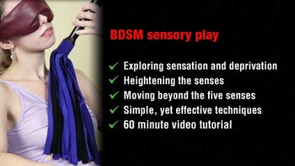 Product image for BDSM sensory and deprivation play