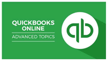 Product image for QuickBooks Online Advanced Topics