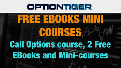 Product image for Free Ebooks, Course on Call Options and Free Mini-courses