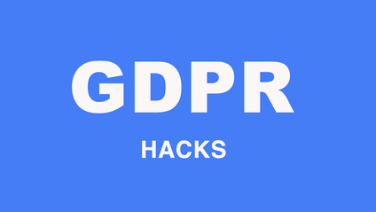 Product image for GDPR Hacks